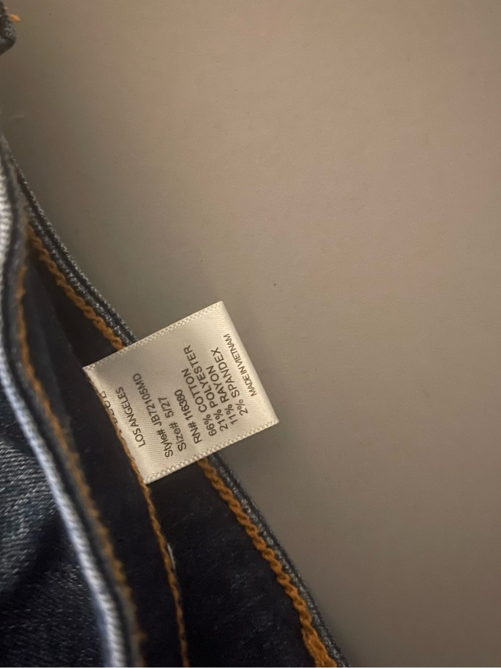 Judy Blue Skinny Fit Capri Stretch Jeans 5/27 Mid Rise Western Cowgirl Denim - Picture 6 of 9